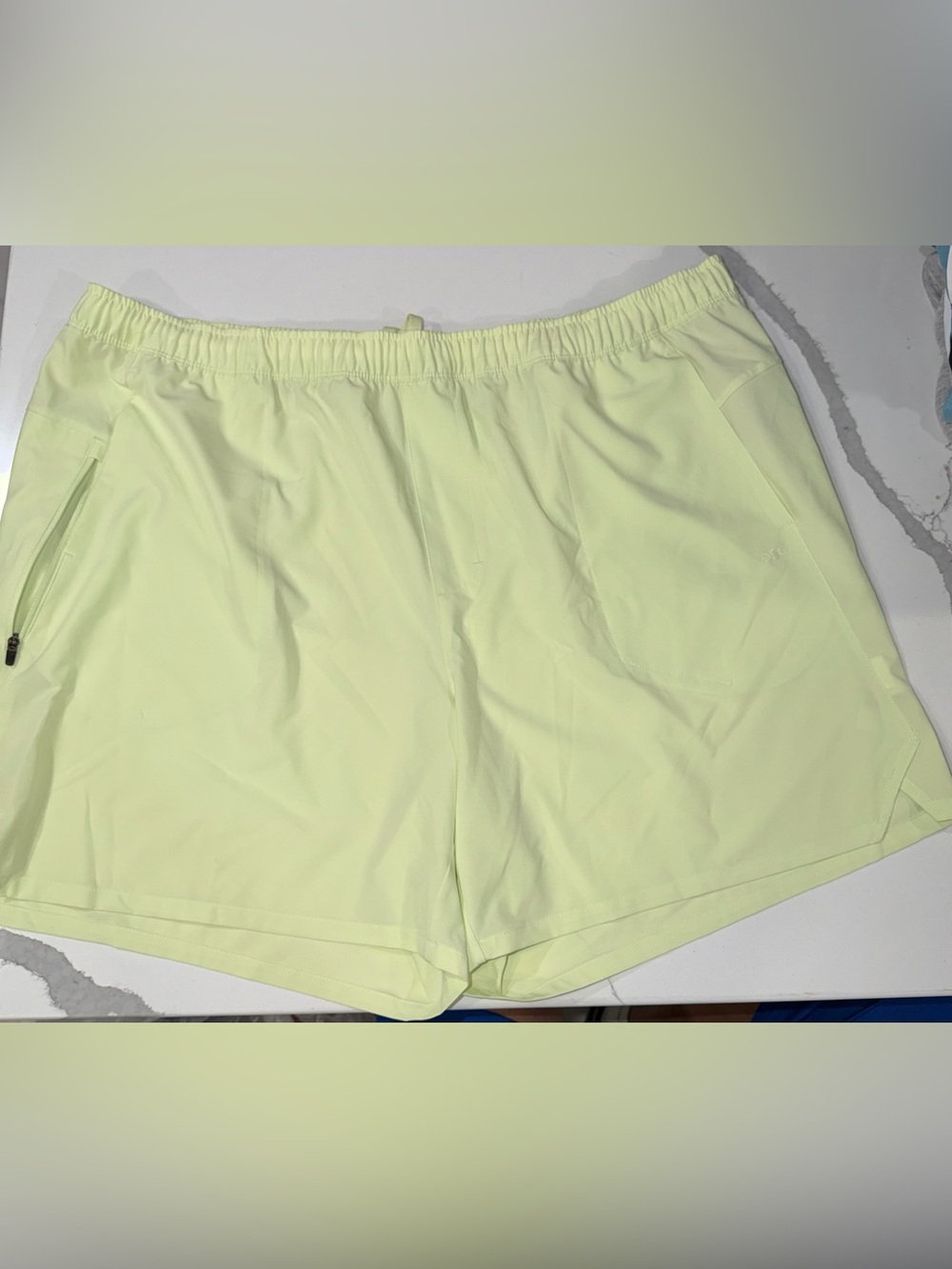 DSG Pale Yellow men’s Athletic Shorts